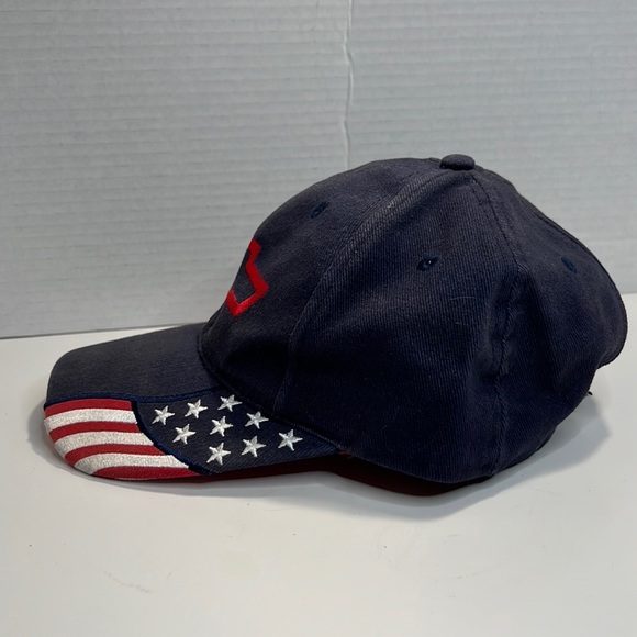 Chevy American Themed Blue baseball cap with American flag - Picture 3 of 9